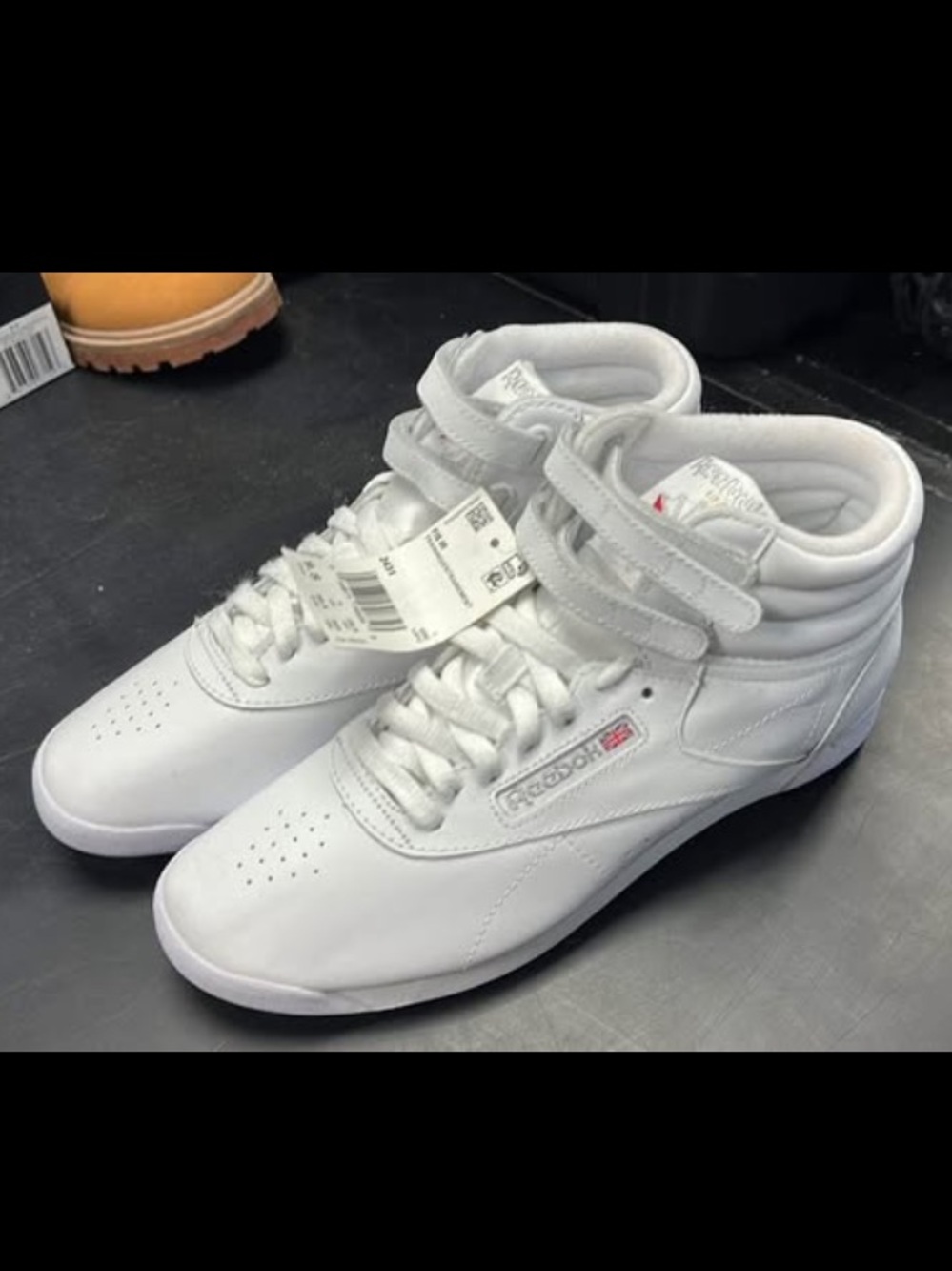 Reebok Women’s White High Top Sneakers
